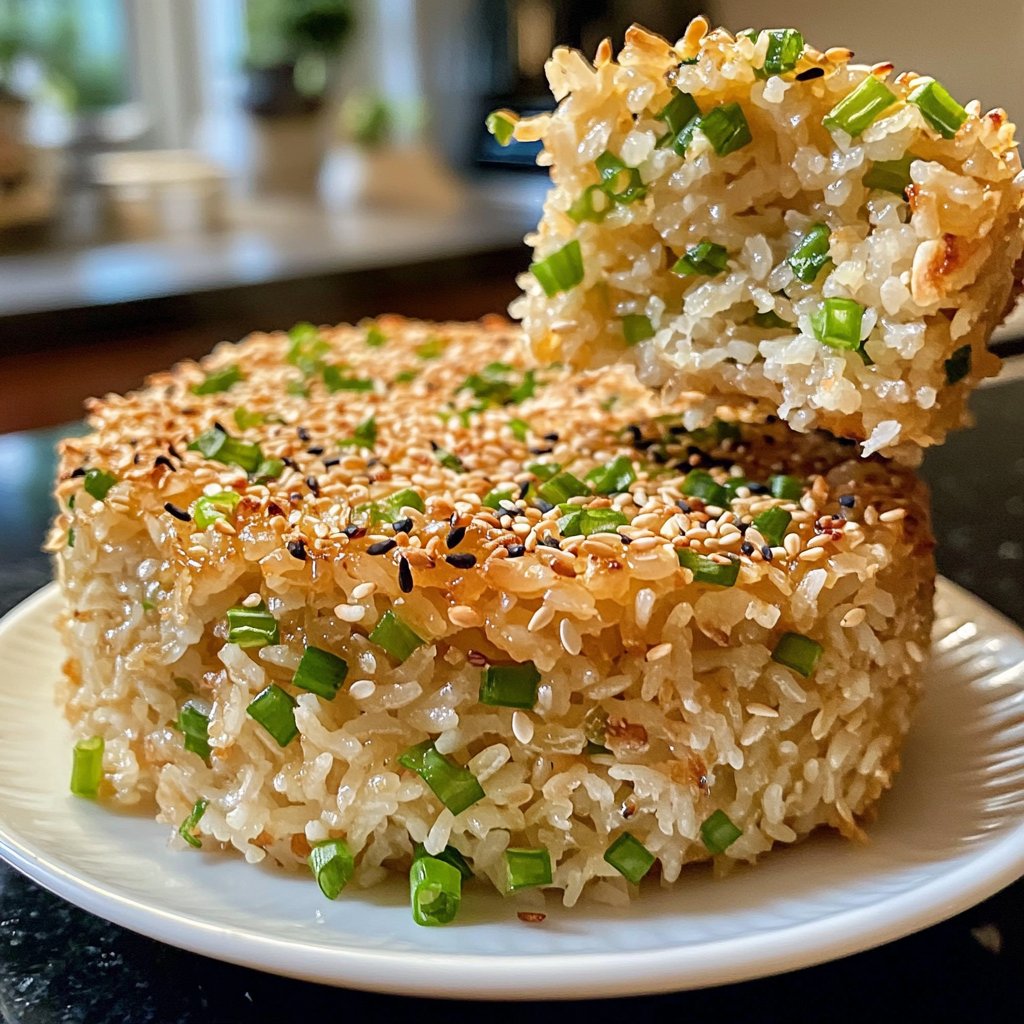 Gebratener Reis mit Sesamöl