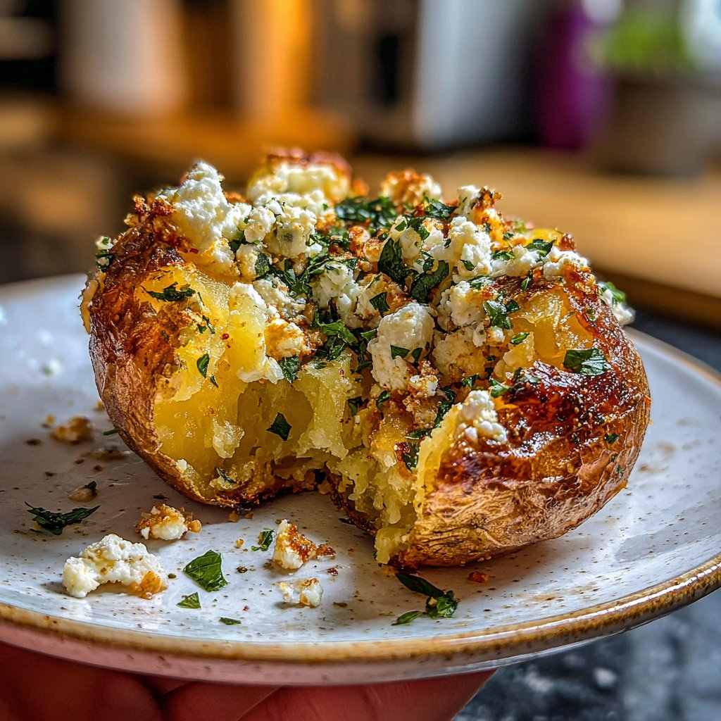 Ofenkartoffeln mit Feta