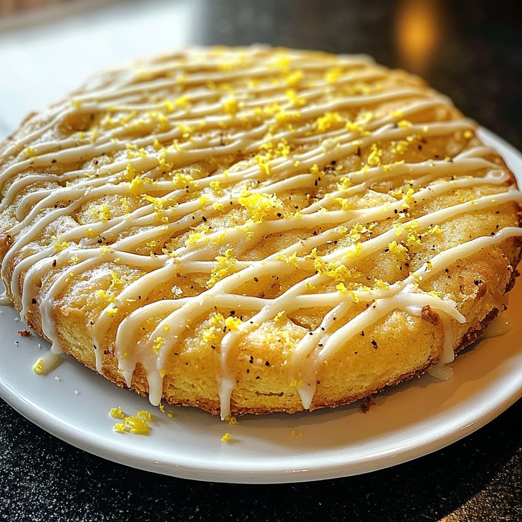 Zitronenkuchen ohne Butter