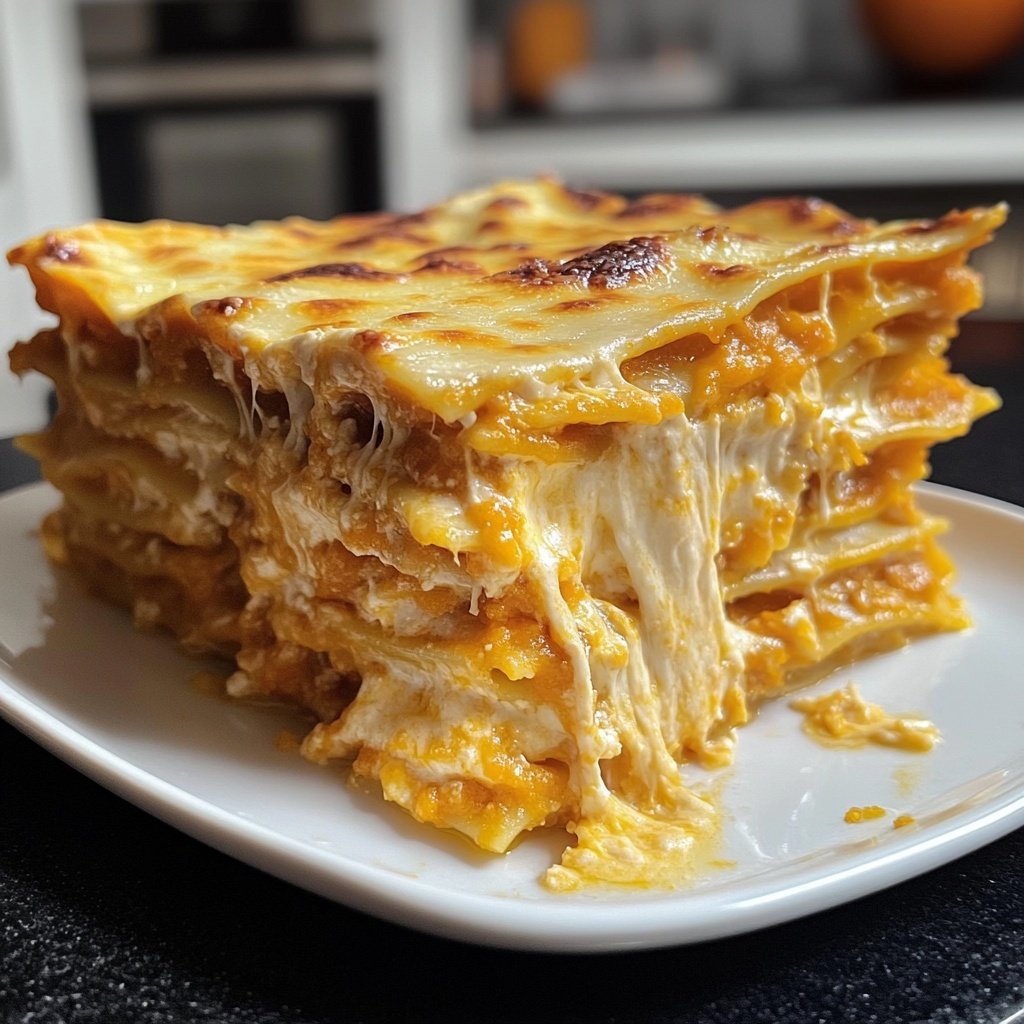 Lasagne mit Kürbis