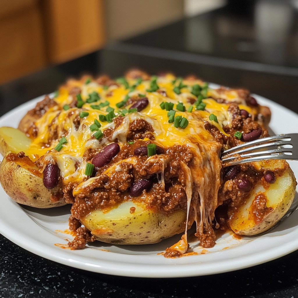 Ofenkartoffeln mit Chili