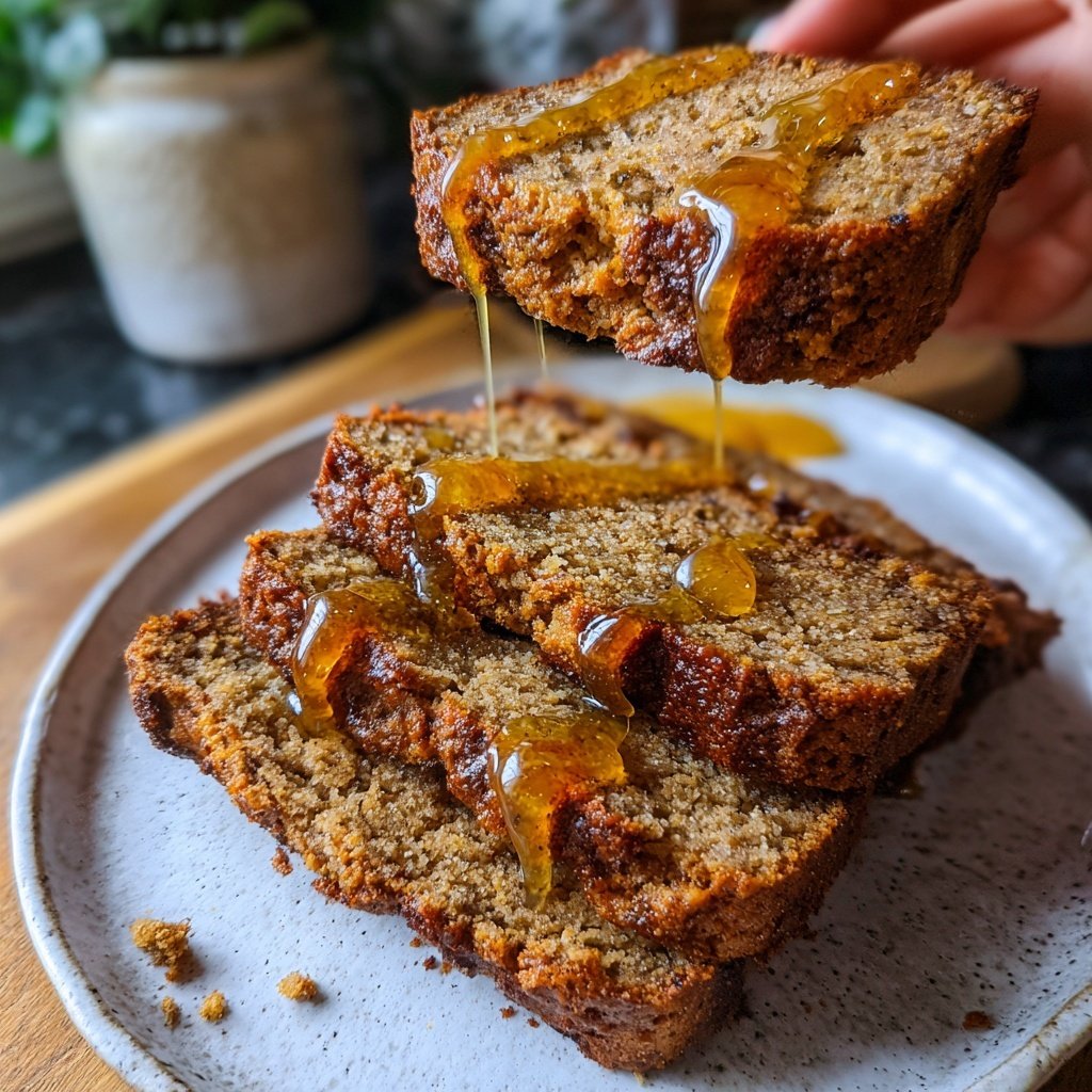 Bananenbrot mit Zimt und Honig