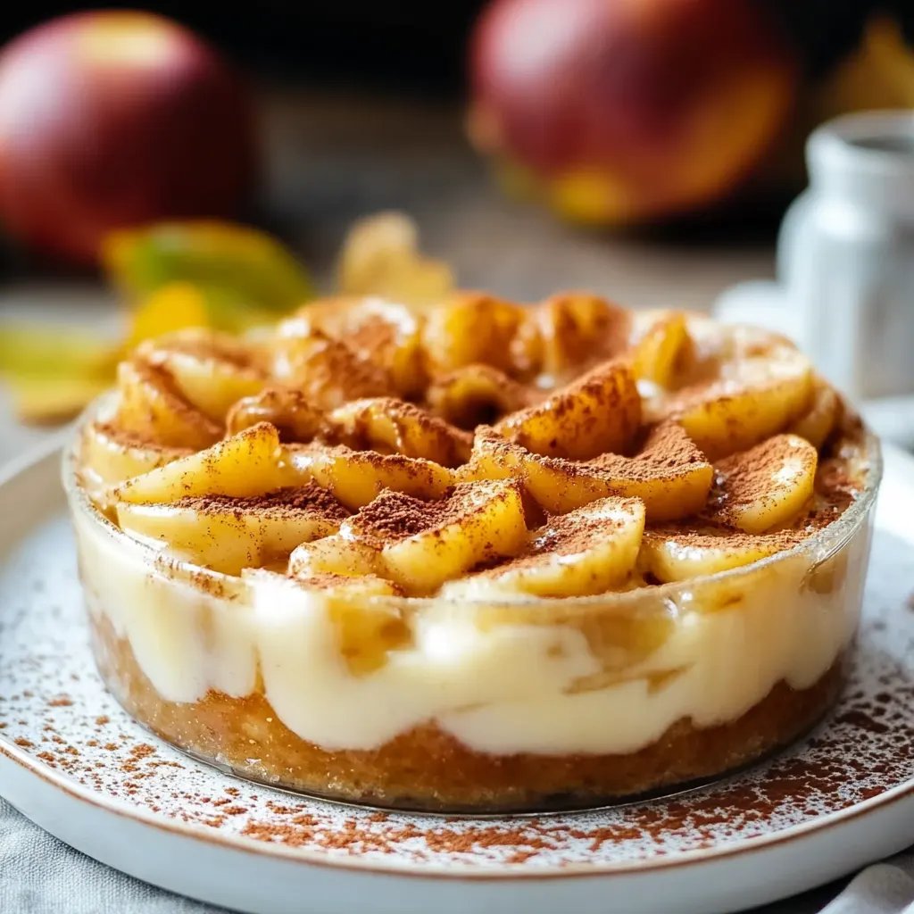 Bratapfel mit Vanillesoße