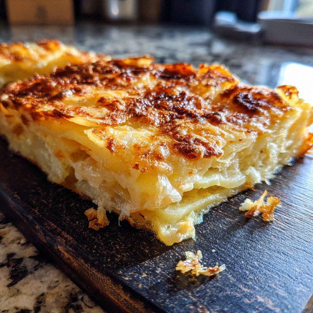 Kartoffelgratin mit Sahne