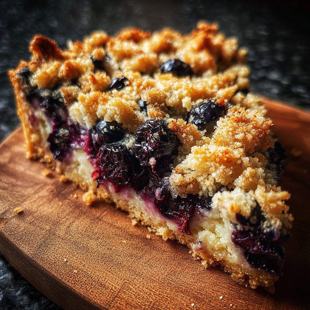 Streuselkuchen Mit Heidelbeeren