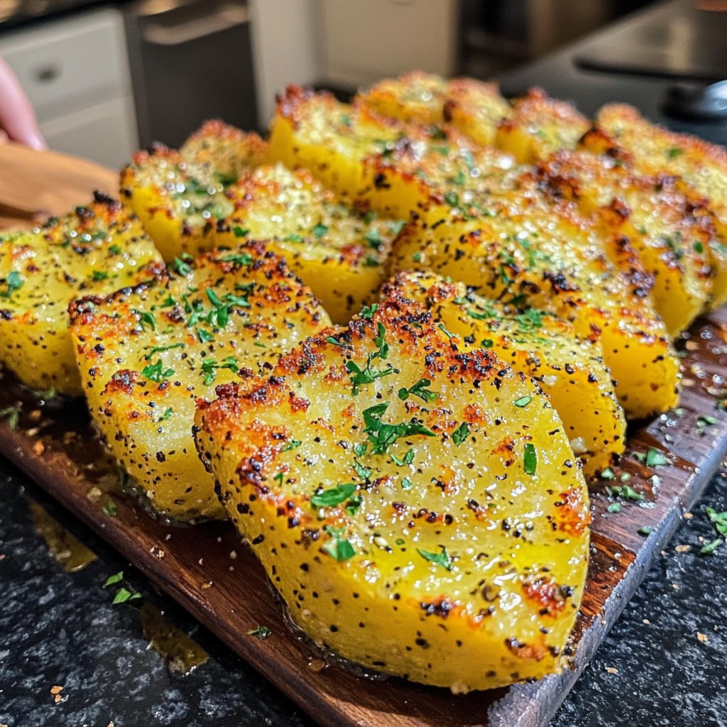 Ofenkartoffeln mit Zitronenschale